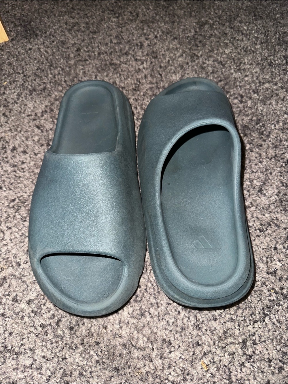 Yeezy Mens Slide Sandals in Black